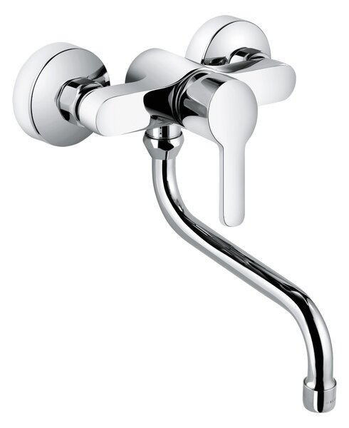 Kludi Logo Neo Miscelatore monocomando per lavello cromato, 1 pz