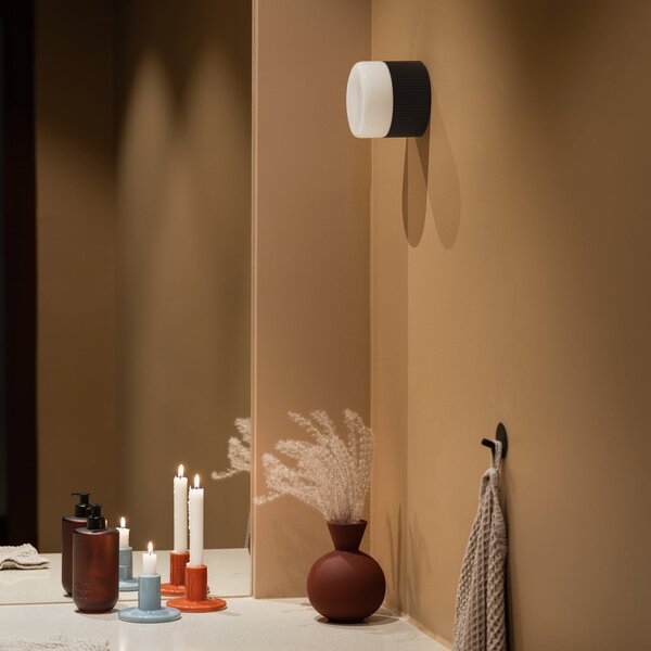 Plafoniera Globen Lighting, Hubble 12, dimmerabile, Nero, Bagno, Metallo, Scandinavo