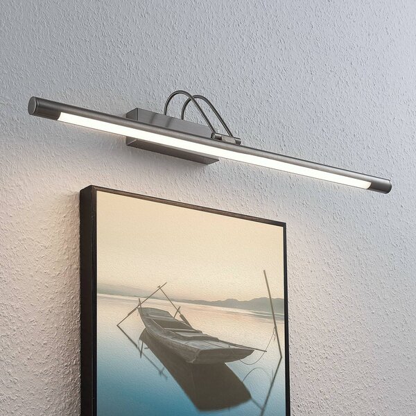 Applique a LED Mailine Lindby, Alluminio / Grigio / Zincato, Soggiorno / Sala da pranzo, Metallo, Moderno, Applique a LED
