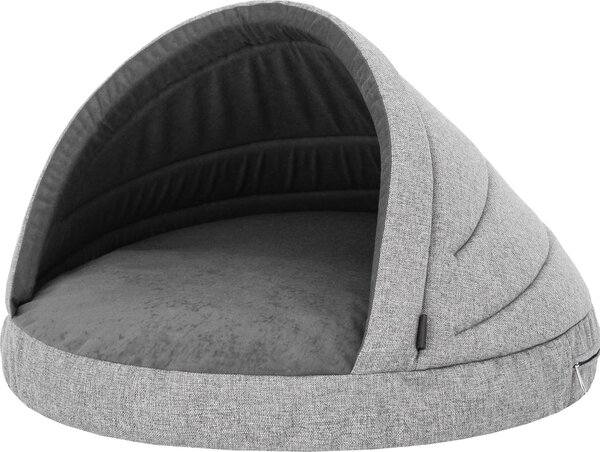 Cuccia per cani "CAVE" R2 ( Ø90x60 cm ) - letto 2in1 e grotta accogliente per cani e gatti, sfoderabile - Doggy