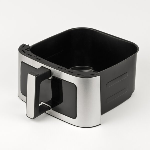 G3 Ferrari Friggitrice ad Aria 10 Litri Potenza 2300W con Timer colore Nero/Inox Friggisano 10 e Lode - G10222