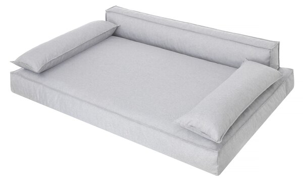 Letto per cani, materasso per animali, letto per gatti, cuscino per cani, cesto per cani, divano per cani, posto per cani, ortopedico, mobili, grigio, 78x54 cm