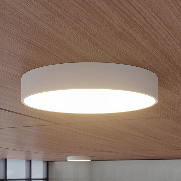 Plafoniera a LED Noabelle Arcchio, dimmerabile, Bianco / Opale, Cucina, Metallo, Moderno, Plafoniera LED