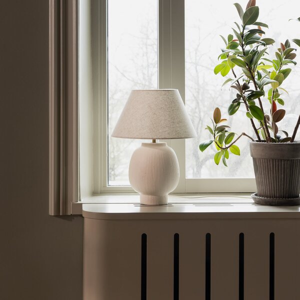 Lampade da tavolo Globen Lighting, Lorenzo, Beige, Soggiorno, Ceramica, Scandinavo