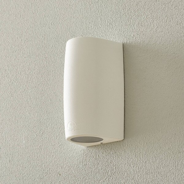 Fumagalli Applique da esterni a LED Marta, Nero, Plastica, Moderno, Applique LED da esterni