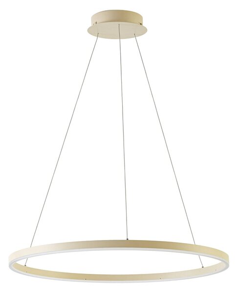 Lampada a sospensione Arcchio, Albiona, dimmerabile, Beige, Cucina, Metallo, Moderno