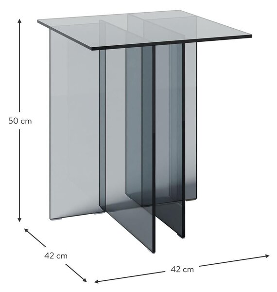 Tavolino in vetro Anouk
