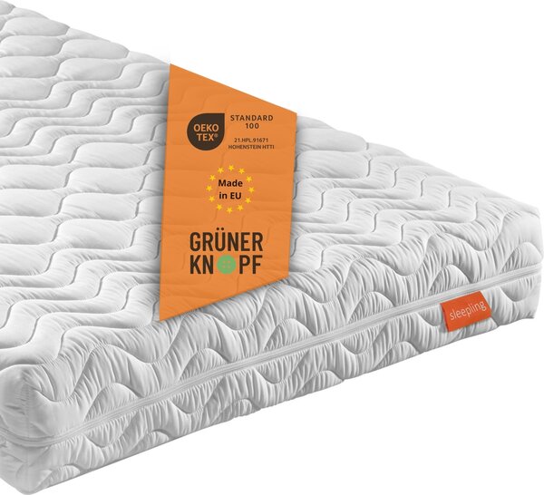 Materasso ergonomico a 7 zone in schiuma fredda, 90 x 200 cm, 15 cm, H2 & H3, sleepling 500 Duo