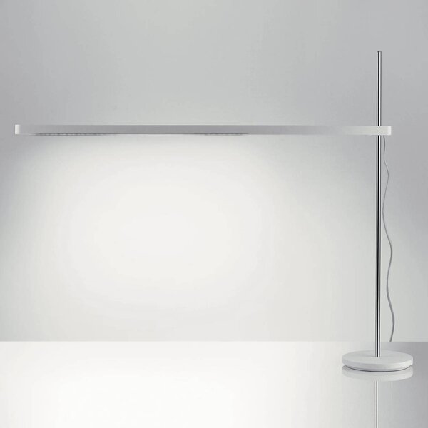 Artemide Lampada da scrivania Talak Professional, dimmerabile, Bianco / Opale, Studio / Ufficio, Metallo, Design, Lampada da tavolo LED