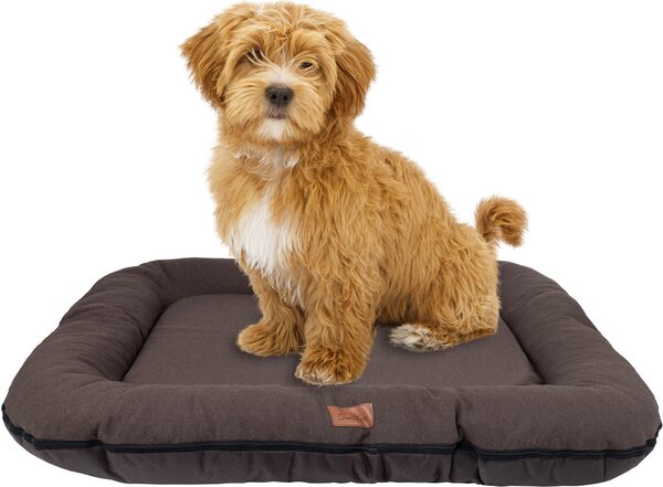 Cuccia per cani - Tappetino per cani impermeabile e lavabile in Codura | In & Outdoor per cani di taglia grande | Colore: Marrone, Misura XL: 105 x 85 cm