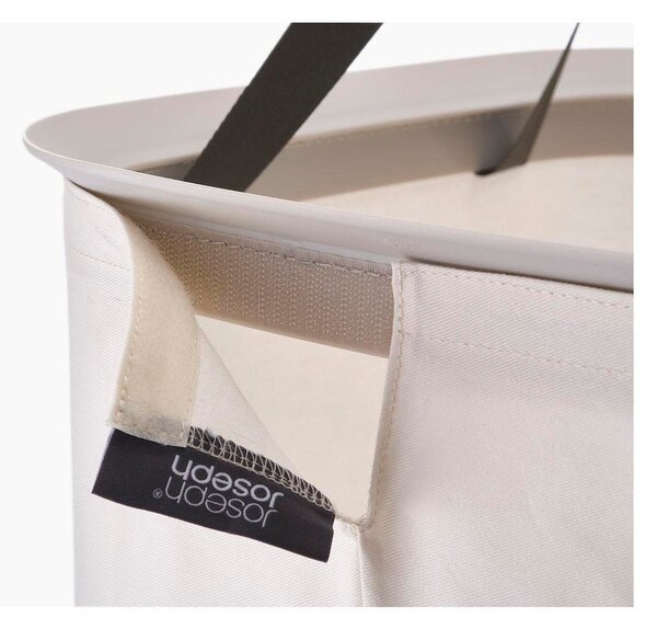 Cesta per il bucato beige in tessuto 60 l Tota One – Joseph Joseph