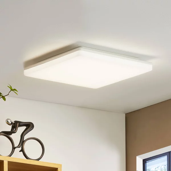 Plafoniera a LED Artin PRIOS, Bianco / Opale, Bagno, Plastica, Moderno, Plafoniera LED