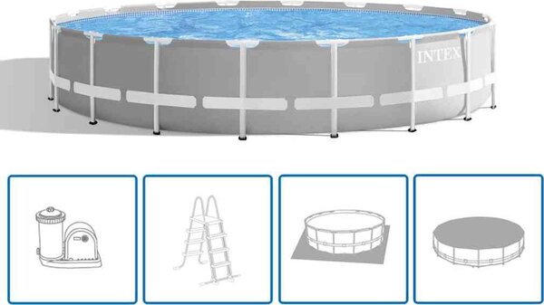 INTEX Prism Frame Set piscina rotonda 549x122 cm 26732GN