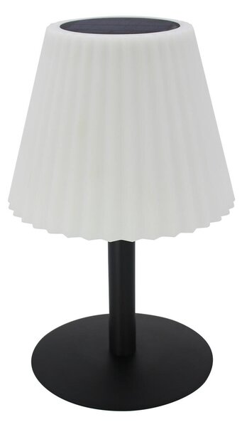 Lampada da tavolo Lumisky Lady Spike Bouffant in metallo bianco