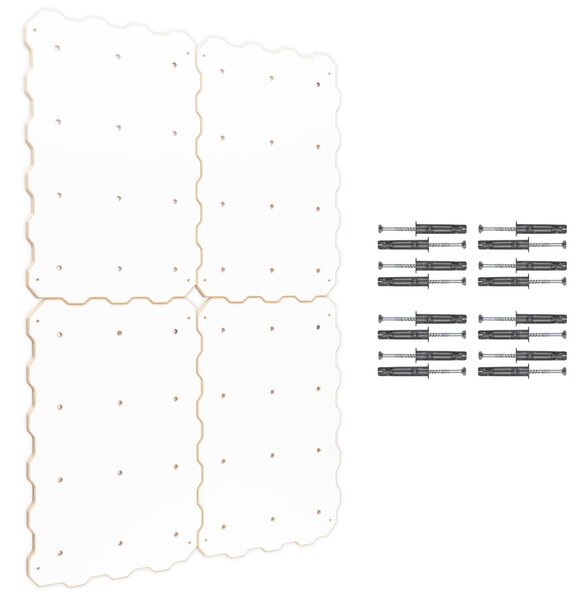 MAMOI® Parete da arrampicata per bambini, Telaio in legno per bambini, Attrezzatura da gioco con prese per bambini, Telaio montessoriano per neonati e