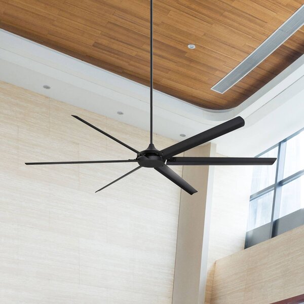 Westinghouse Ventilatore da soffitto Widespan, nero Widespan, Nero, Soggiorno / Sala da pranzo, Alluminio, Moderno