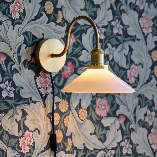 PR Home Applique da parete Axel, Bronzo / Ottone antico, Soggiorno / Sala da pranzo, Vetro, Vintage, Applique