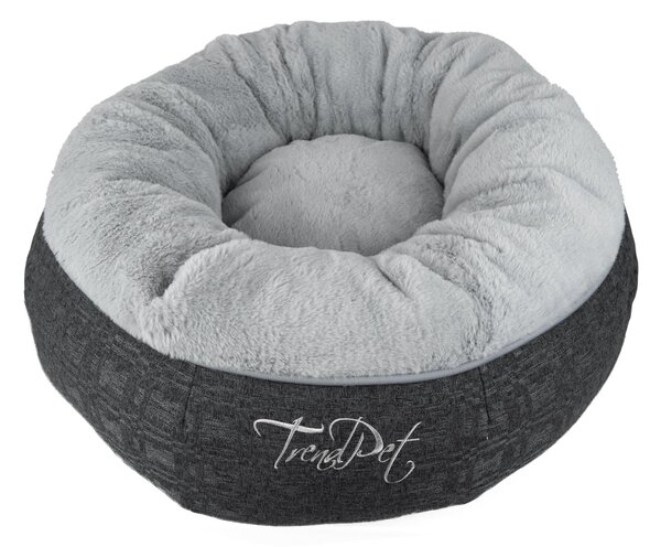 TrendPet LunaBed letto per cani grigio (70x70x30cm)
