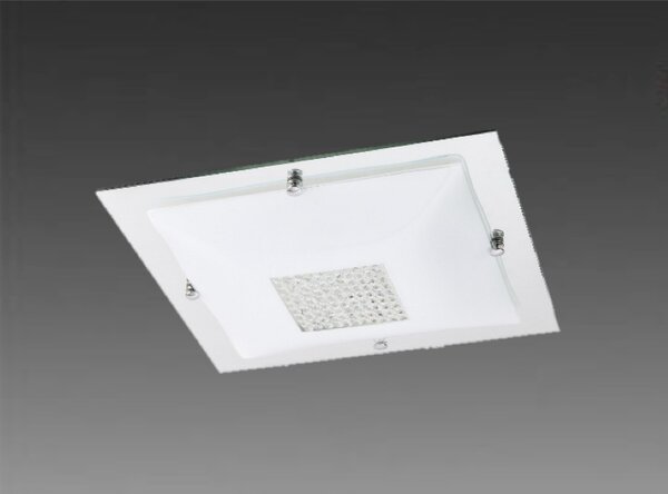 Plafoniera Luce di vetro Plafoniera Lampada Luce di vetro Rabalux 2468
