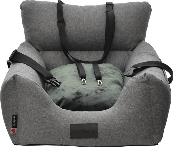 Seggiolino per cani Seggiolino per cani Seggiolino per cani HIGH GREY