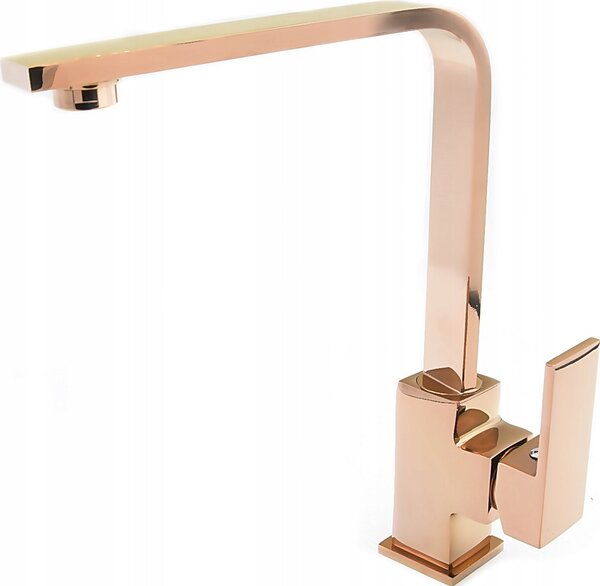 Granitan | NOOK - Rubinetto da cucina - Orientabile a 360° - Oro - Ottone - Carica in Vetroceramica
