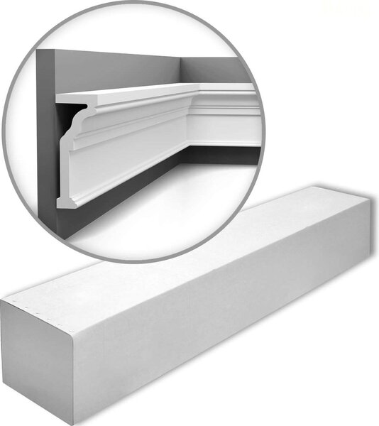 Orac Decor P4000-box modanature per pareti 1 box SET con 6 modanature per fregi | 12 m