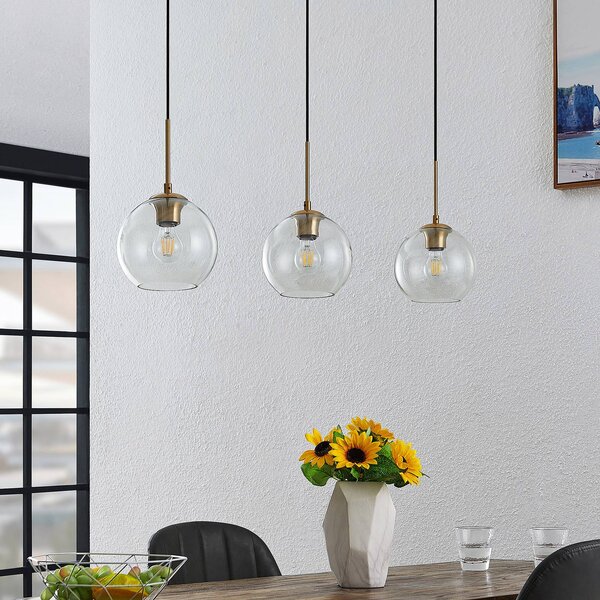 Lampada a sospensione Grady Lindby, dimmerabile, Ottone / Oro, Soggiorno / Sala da pranzo, Metallo, Moderno, Lampada a sospensione