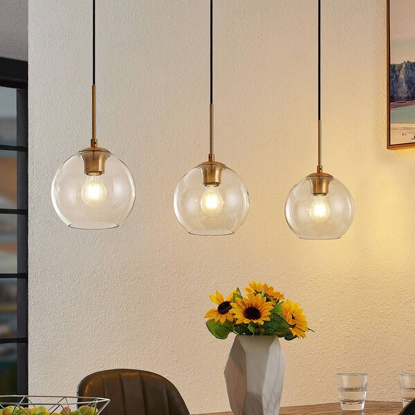 Lampada a sospensione Grady Lindby, dimmerabile, Ottone / Oro, Soggiorno / Sala da pranzo, Metallo, Moderno, Lampada a sospensione