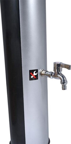 Doccia solare COMFORT SILVER