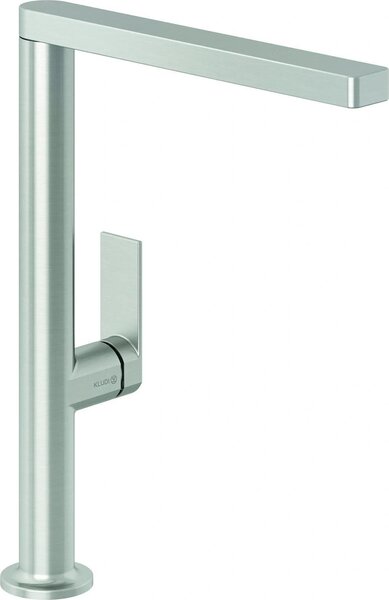 Kludi QORD, miscelatore monocomando per lavello, comando laterale, finitura nichel, 1 pz