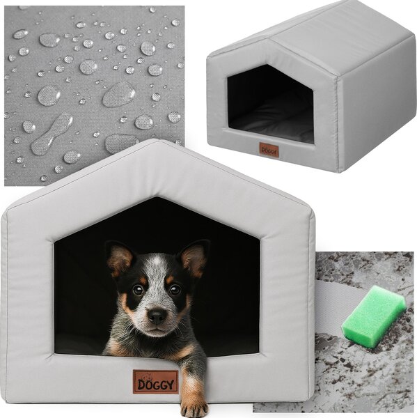 Cuccia per cani per casa R2 - 55x60x46 cm - Comoda cuccia per cani con cuscino - Leggera e di facile manutenzione | Pillowprim