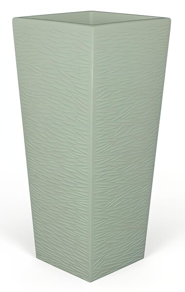 Portavaso Vaso in polietilene EGIZIO rustico Dimensioni 40x30x h 91cm ideale per arredare al meglio sia un ambiente interno che esterno Salvia