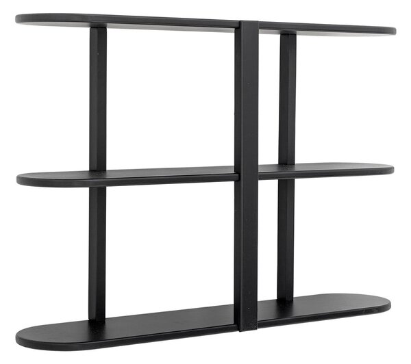 Mensola nera con ripiani multipli 80 cm Vicente – Bloomingville