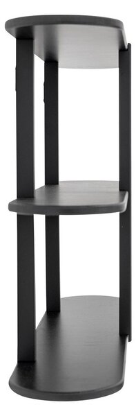 Mensola nera con ripiani multipli 80 cm Vicente – Bloomingville