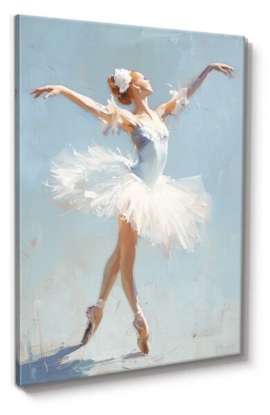 Quadro con elementi dipinti a mano 70x100 cm Grace – Styler