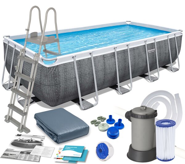 549 x 274 x 122 cm 12in1 Bestway telaio da giardino piscina 56998