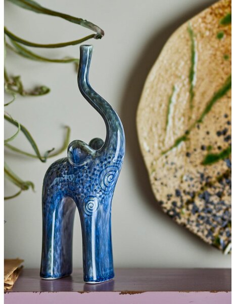Statuetta in gres (altezza 23,5 cm) Longuro - Bloomingville