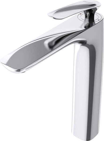 Doporro Rubinetto Bagno Miscelatore per Lavabo Caldo e Freddo Regolabile Miscelatore Monocomando 28cm WAM-7201 Argento