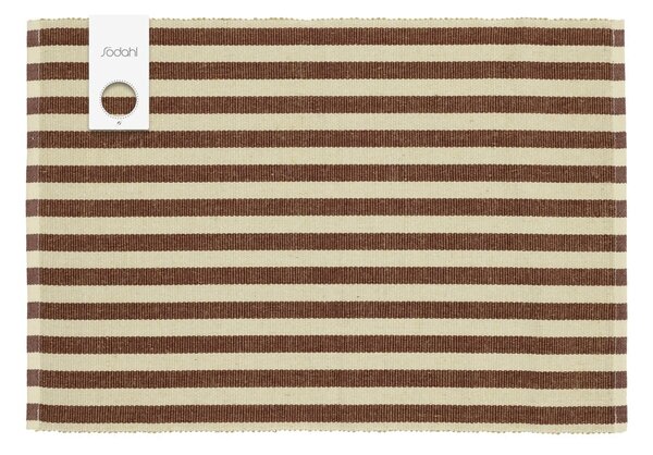 Tovagliette in set in misto iuta 2 pz 33x48 cm Statement Stripe – Södahl