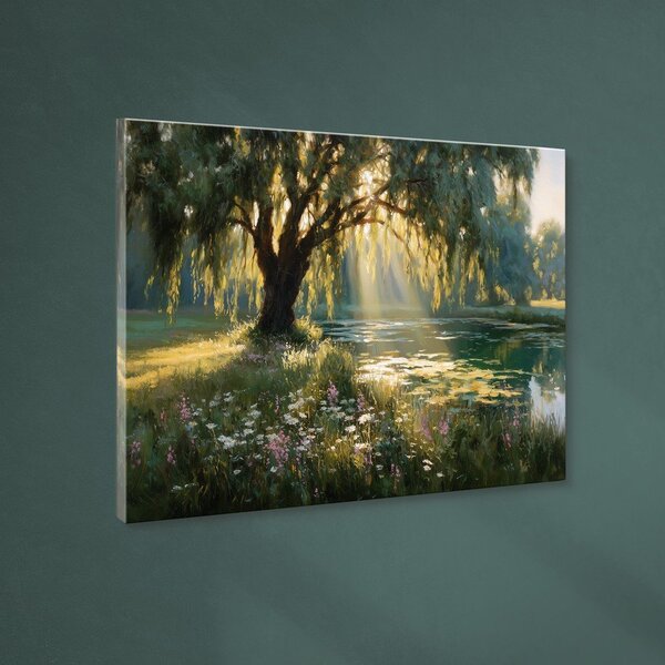 Dipinto 113x85 cm Sunlit Willow – Styler