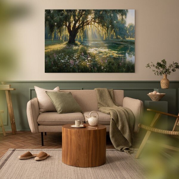 Dipinto 113x85 cm Sunlit Willow – Styler