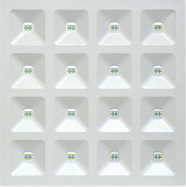 Linea LED Pannello LED 27W 60x60cm plafoniera bianco neutro 4000K 3240lm Plafoniera a pannello sottile (19mm) trasformatore integrato
