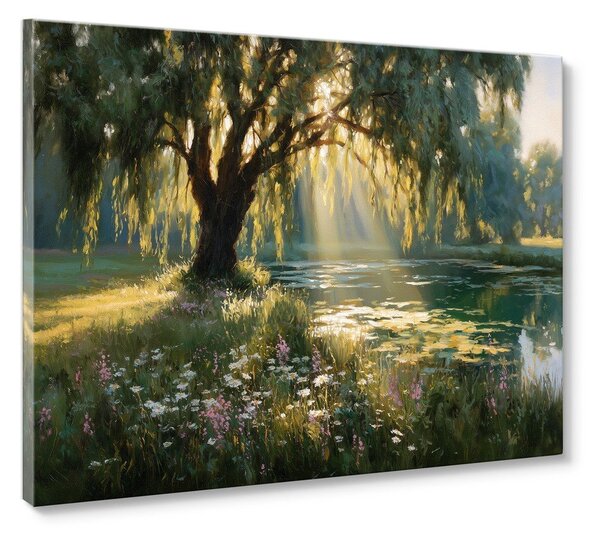 Dipinto 113x85 cm Sunlit Willow – Styler