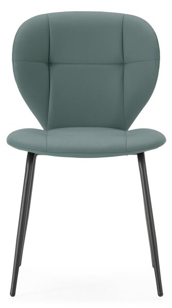 Set di sedie da pranzo verde scuro 2 pz Maura - Marckeric