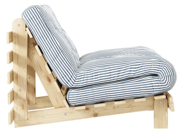 Poltrona bianca/azzurra Roots - Karup Design