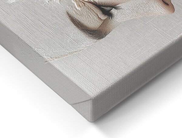 Dipinto 60x80 cm Stitched Bloom – Styler