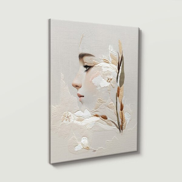 Dipinto 60x80 cm Stitched Bloom – Styler