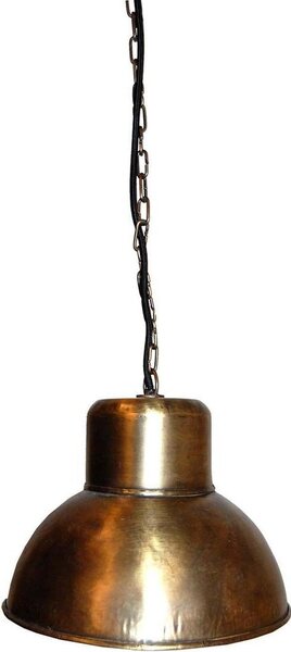 Lampada a sospensione Alma in ferro - ottone antico