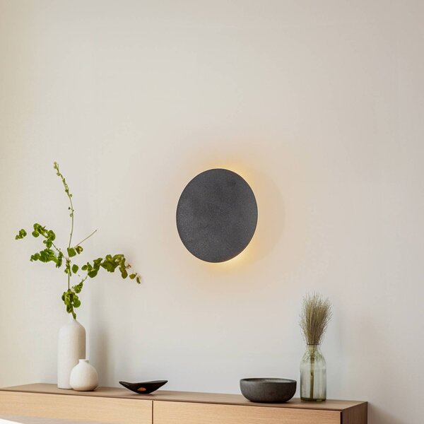 Applique da parete Lunia New TK Lighting, dimmerabile, Nero, Soggiorno / Sala da pranzo, Metallo, Applique