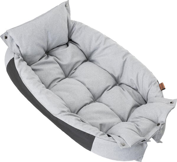 Letto per cani 2in1 "Twice" -120x80cm- Divano e materasso multifunzionale, pieghevole, impermeabile, antiscivolo, per cani e gatti | PillowPrim
